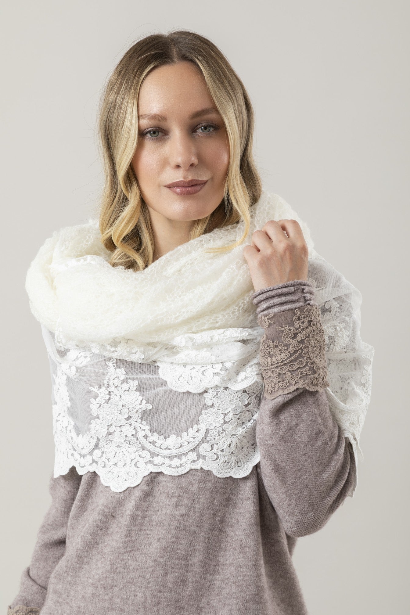 SCIARPA NUAGE BOUQUET / BASIC