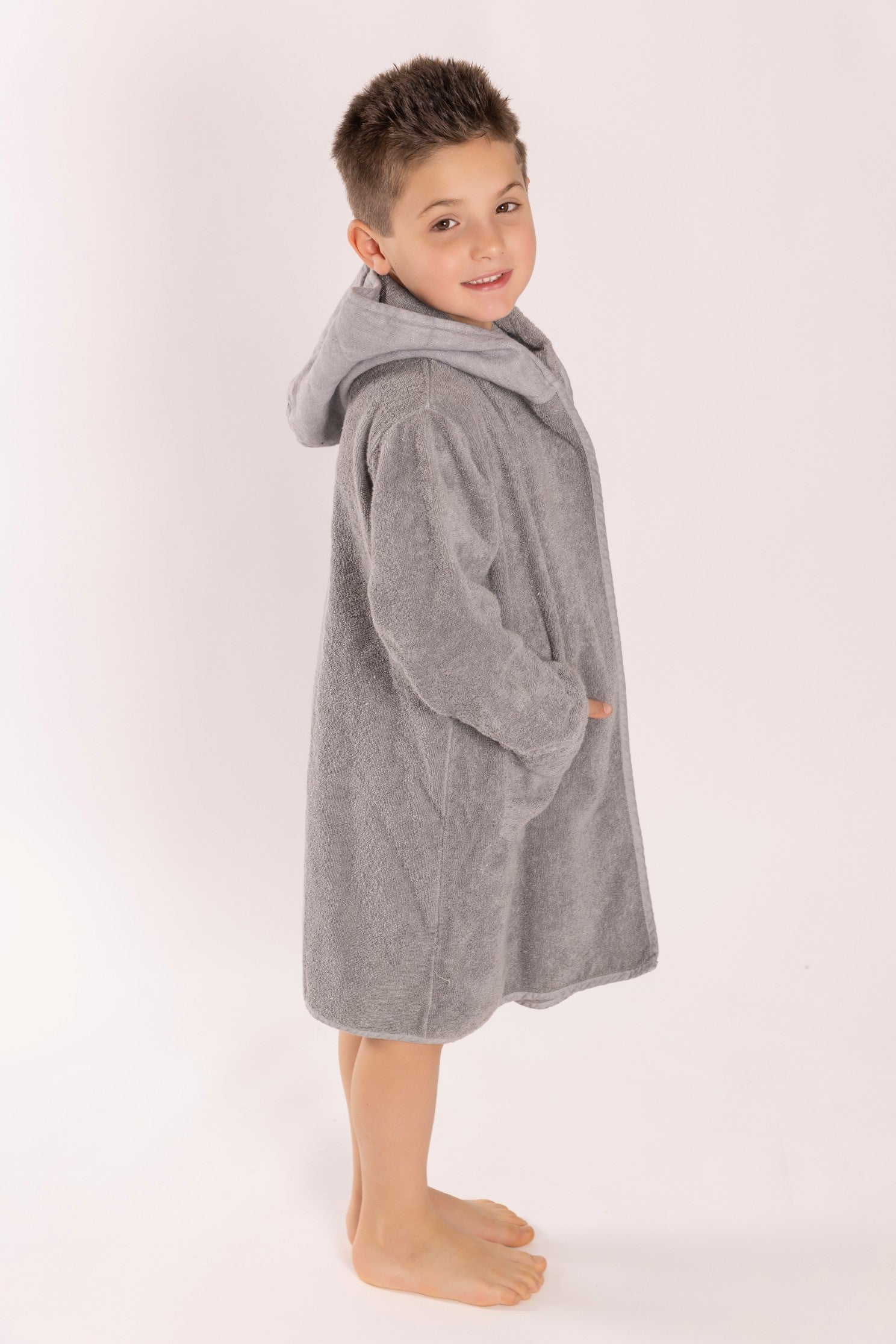 Accappatoio Spugna Giochi di Lino