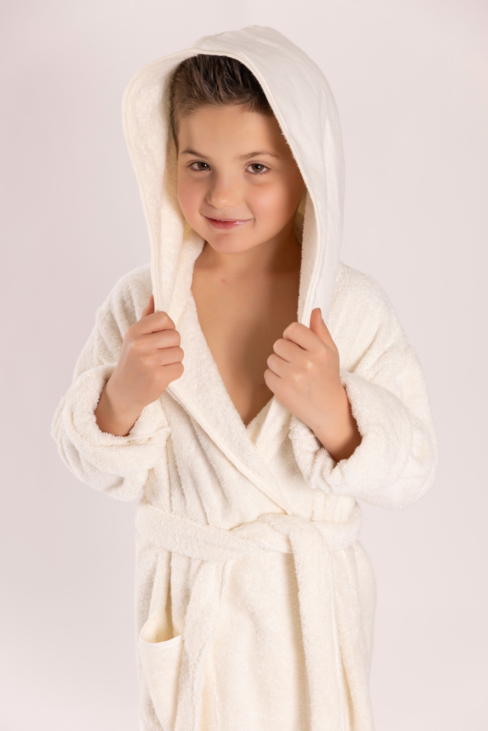 Accappatoio Spugna Giochi di Lino