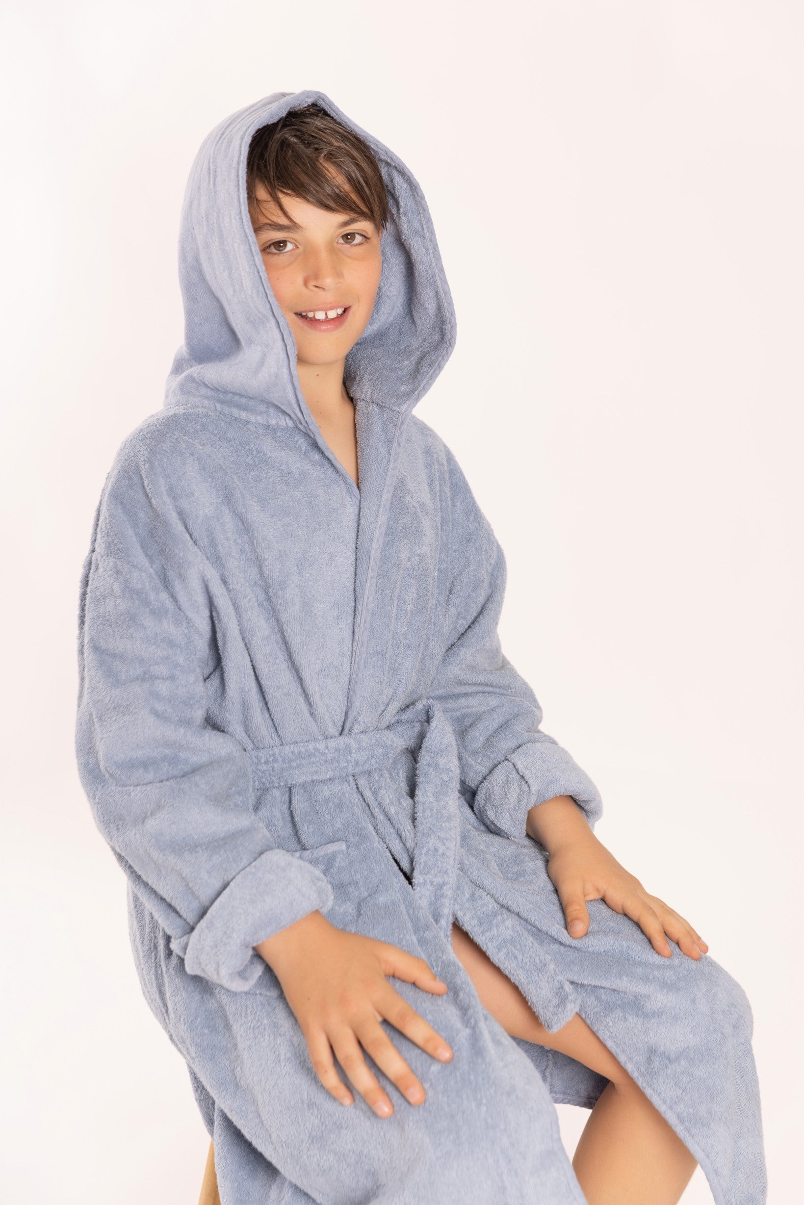 Accappatoio Spugna Giochi di Lino