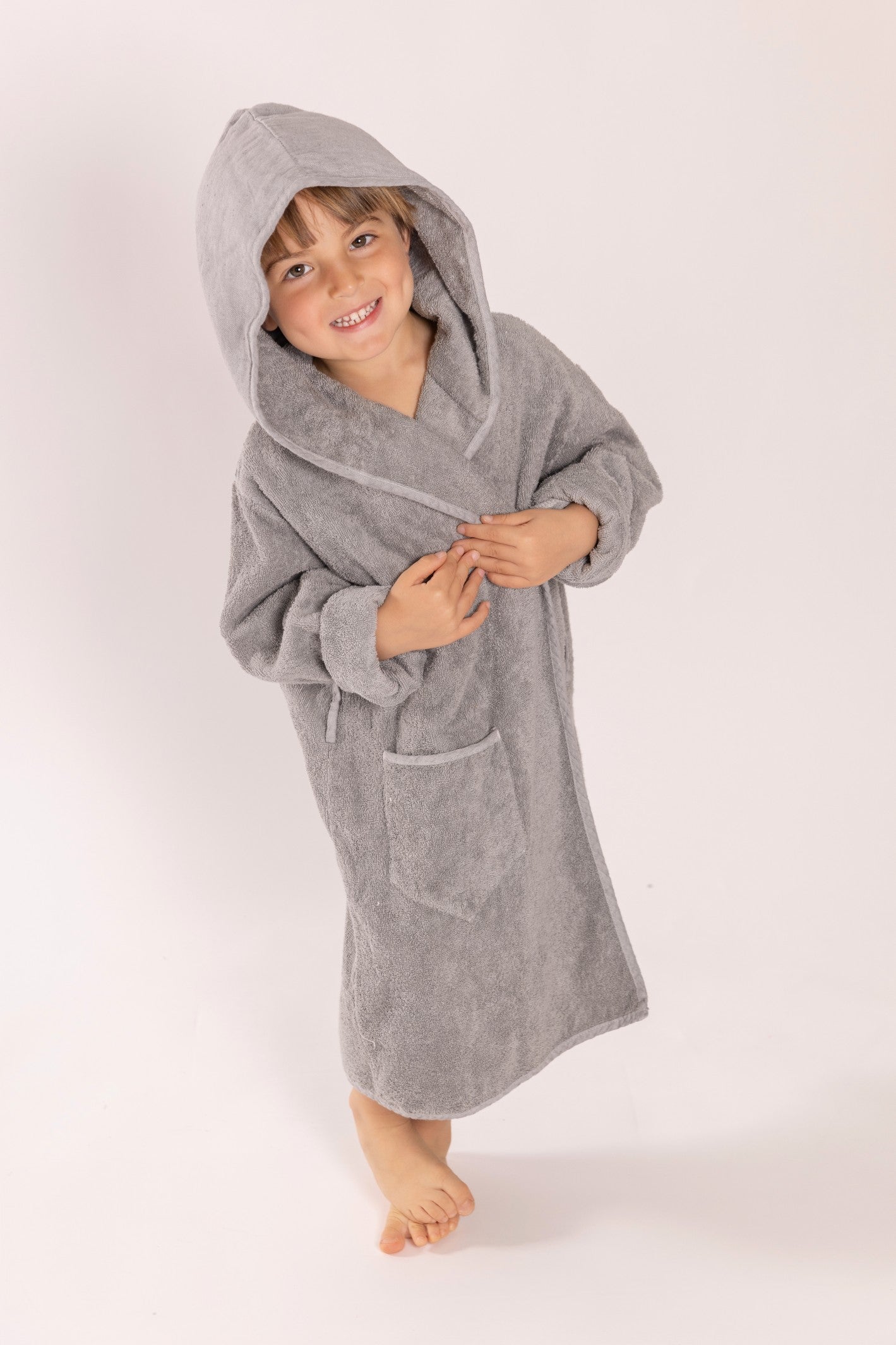 Accappatoio Spugna Giochi di Lino