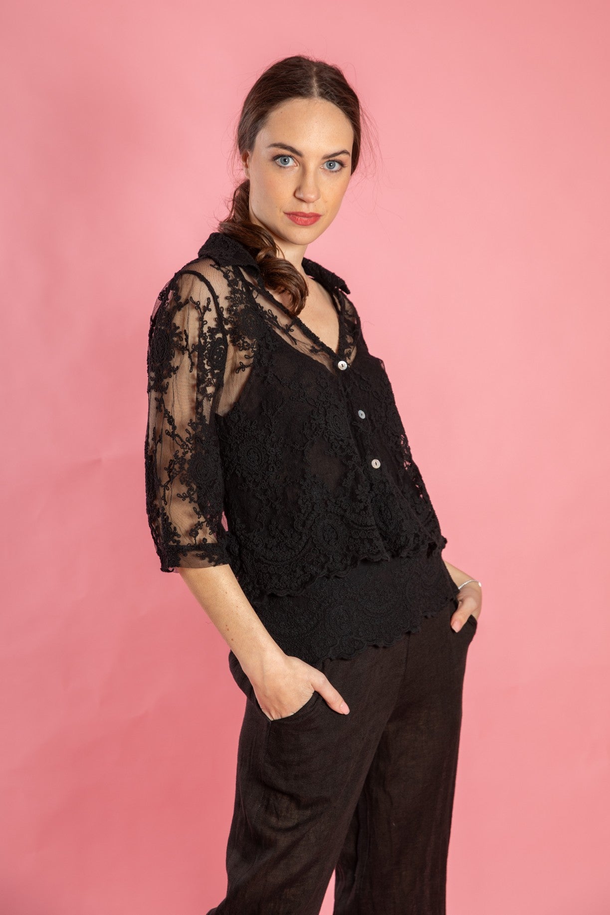 Hibiscus Blouse