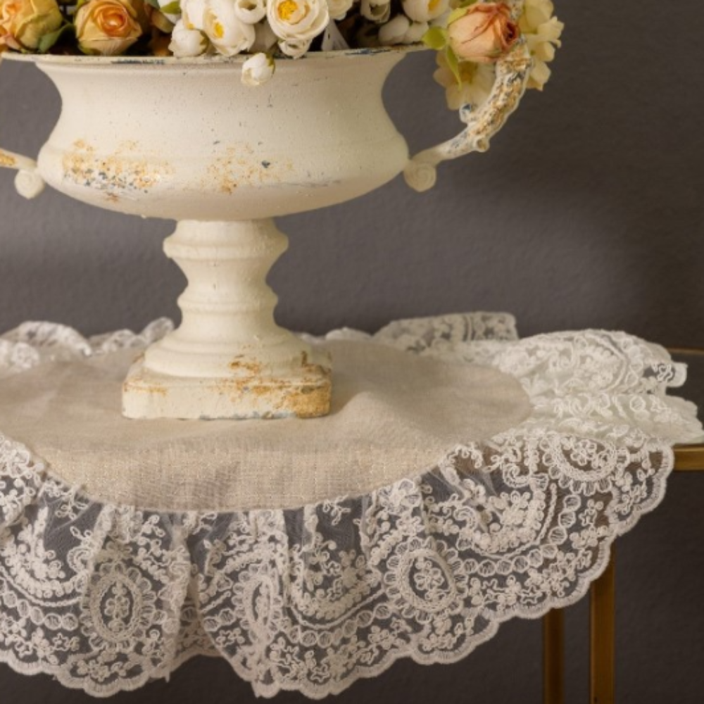 Tischset mit korinthischem Rahmen - Gold