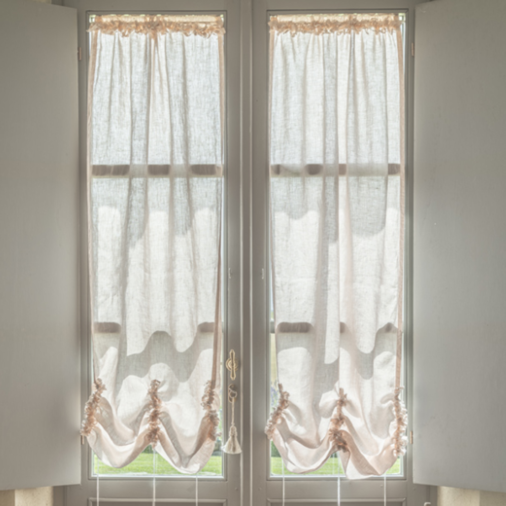 Pair of Chic Coulisse curtains