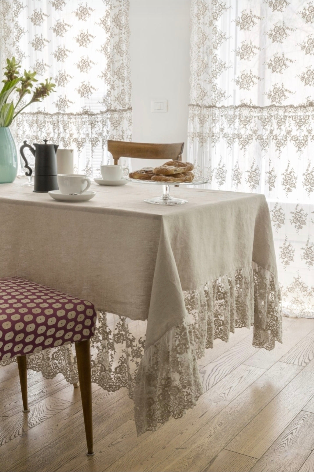 Provencal Linen Tablecloth