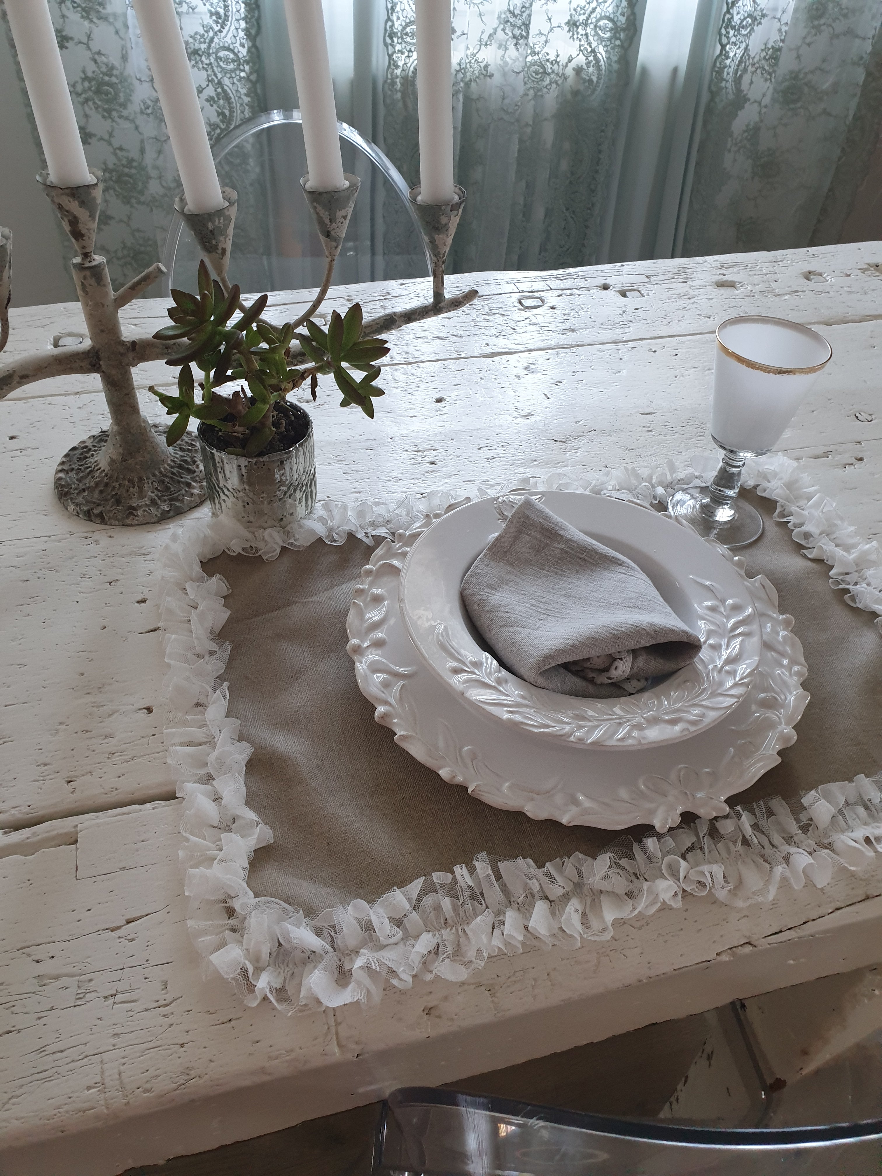 Tovaglietta Americana Antimacchia Chic