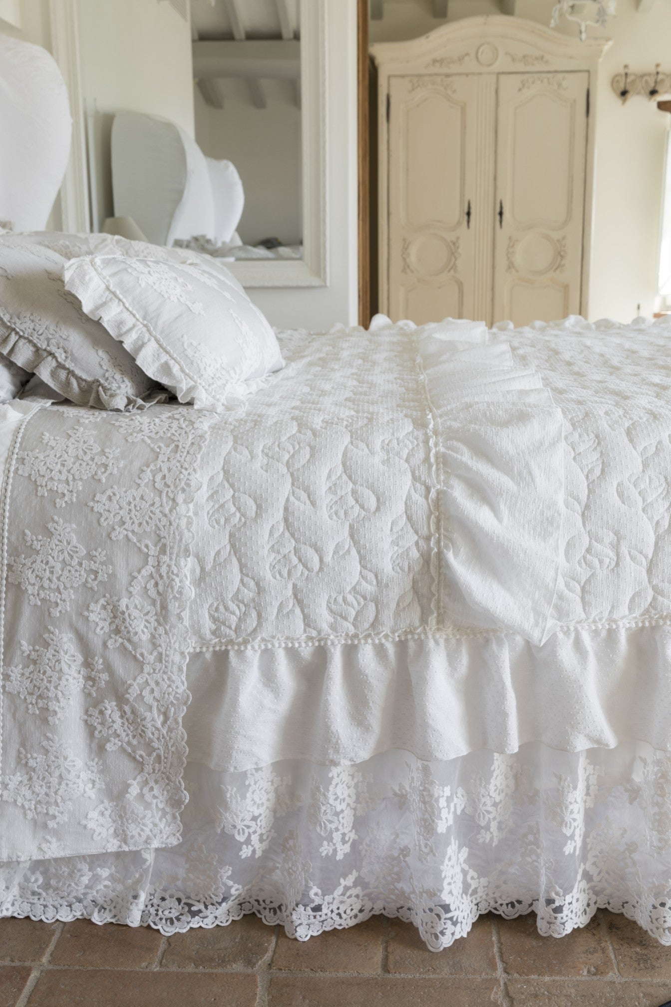 Trapunta Colette Flora