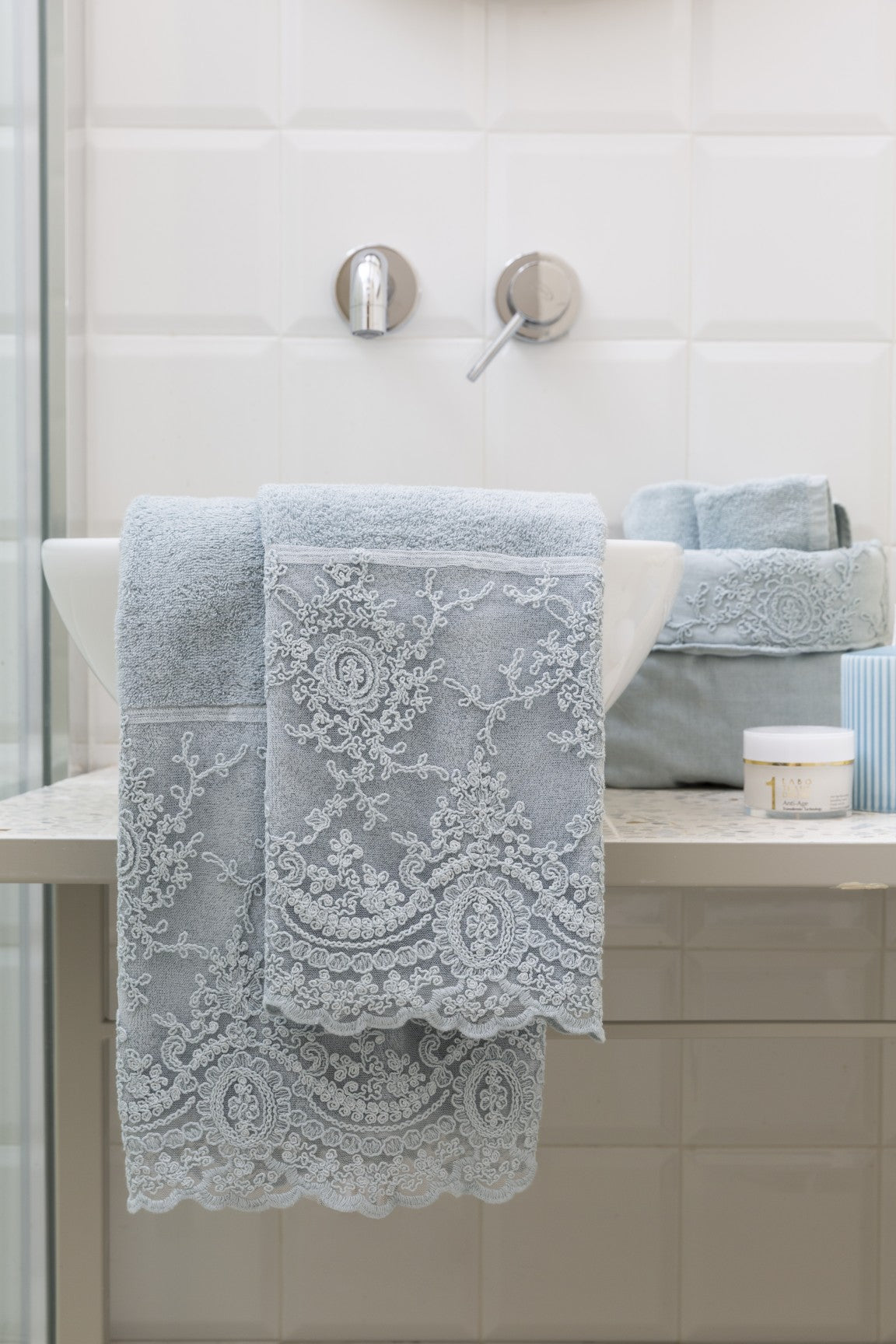 Korinthisches Handtuchpaar