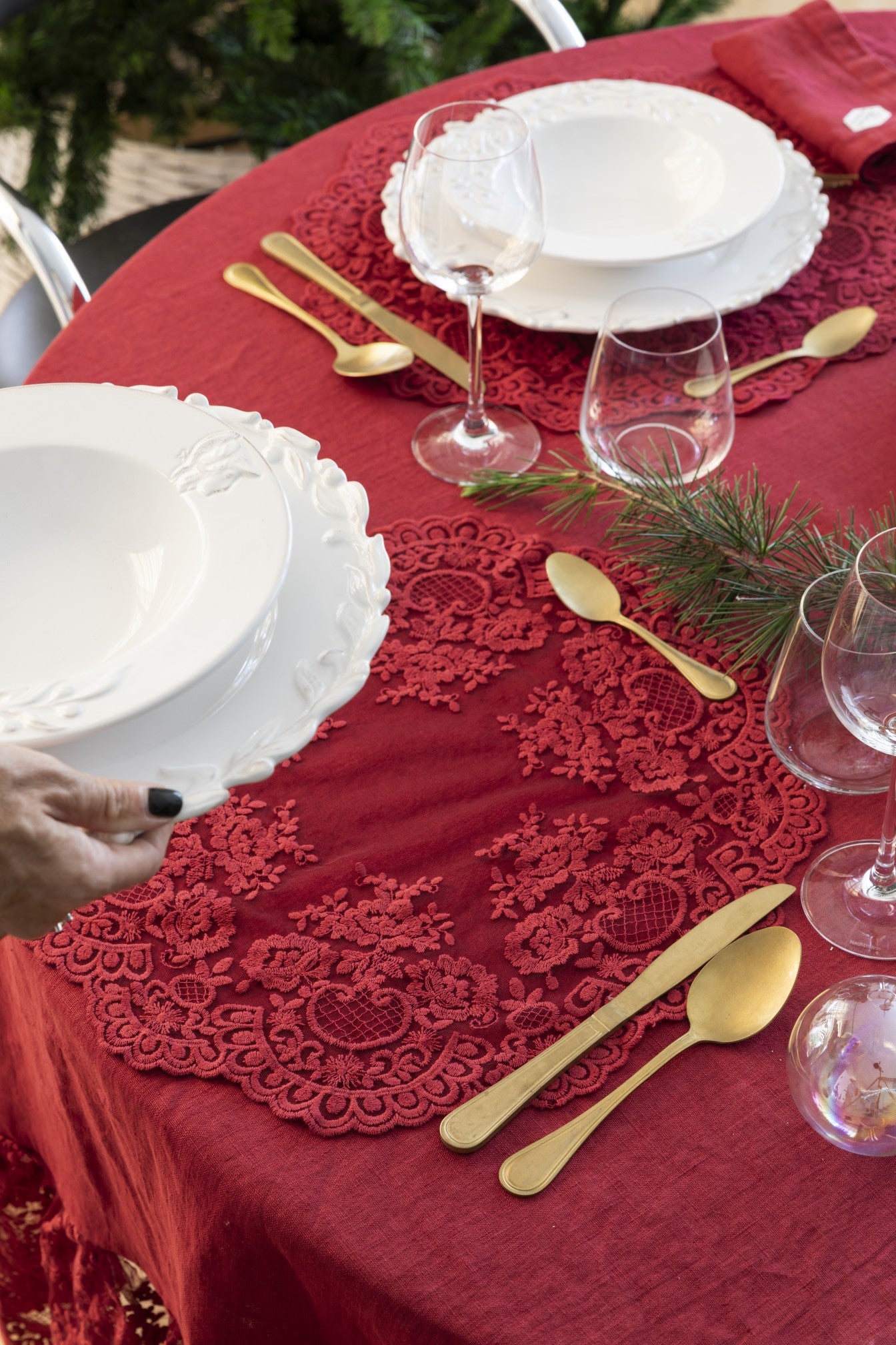 Sottopiatto/Centrino Luxury Provenza