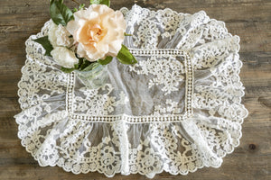 Flora Volant Doily