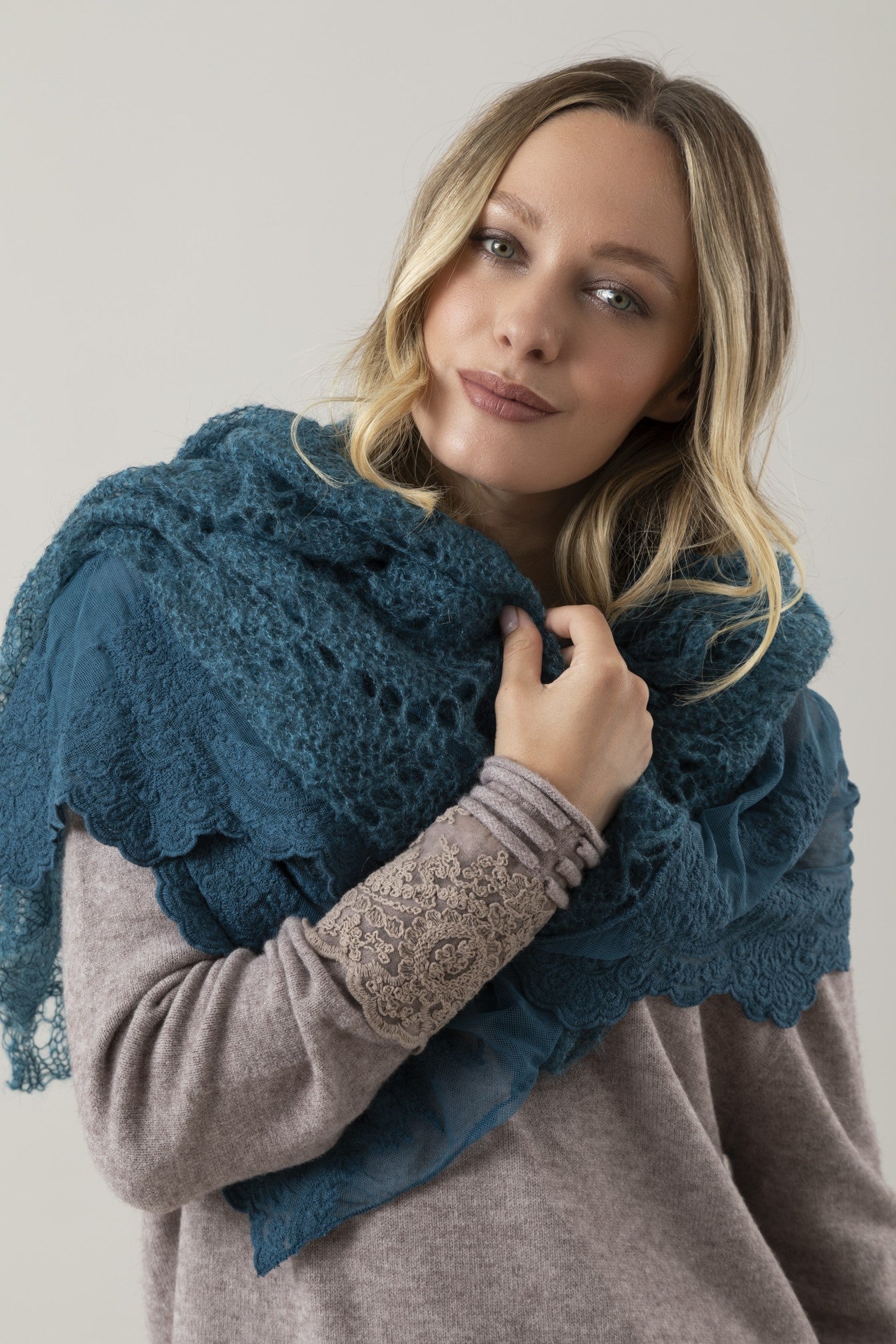 SCIARPA NUAGE BOUQUET / BASIC