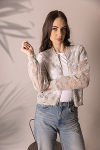 Lace Dream Bomber