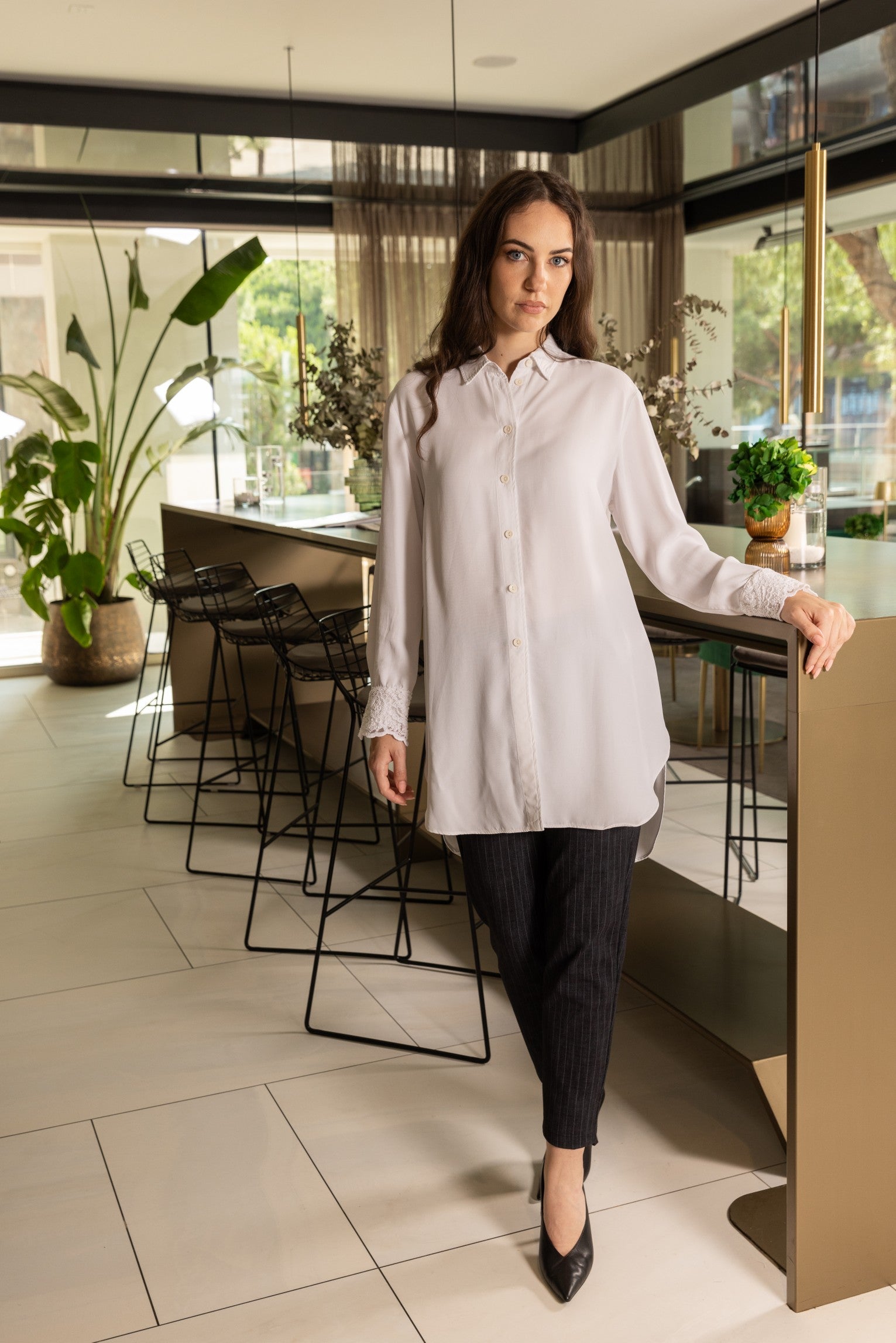 Chemise Viscosa London
