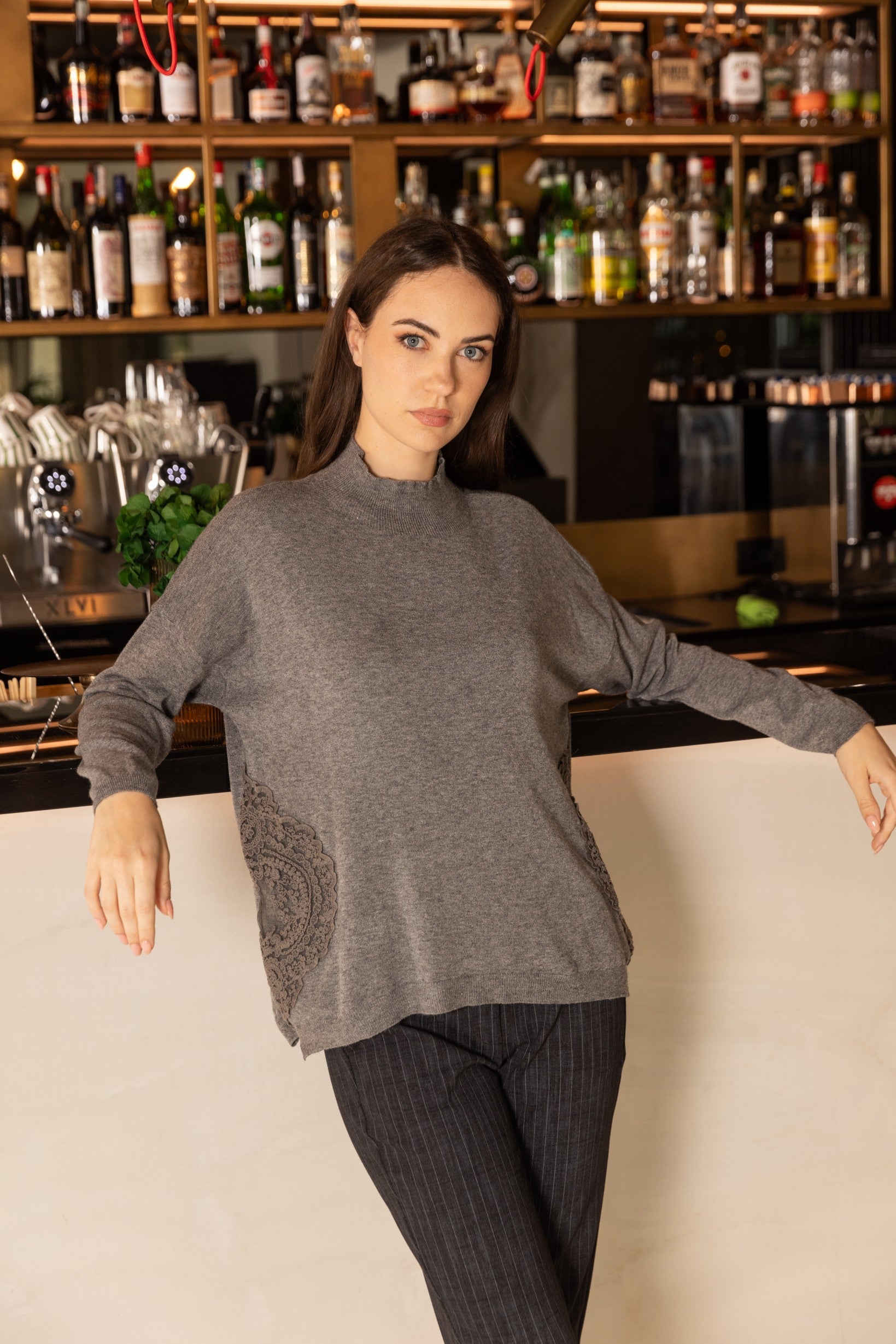 Blusa Cratere Trellis