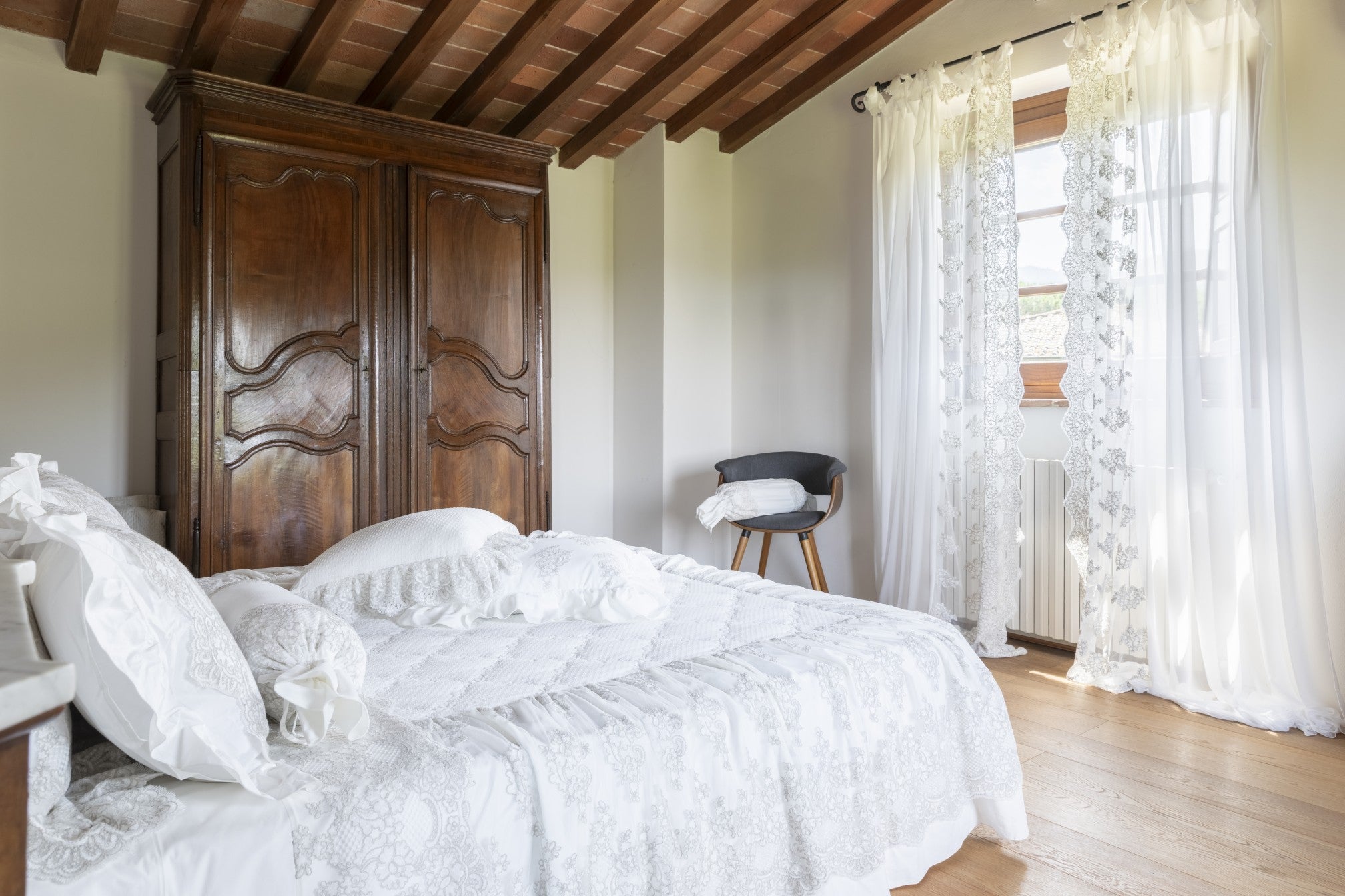 TENDA ORGANZA PETRA LATERALE SPECULARE