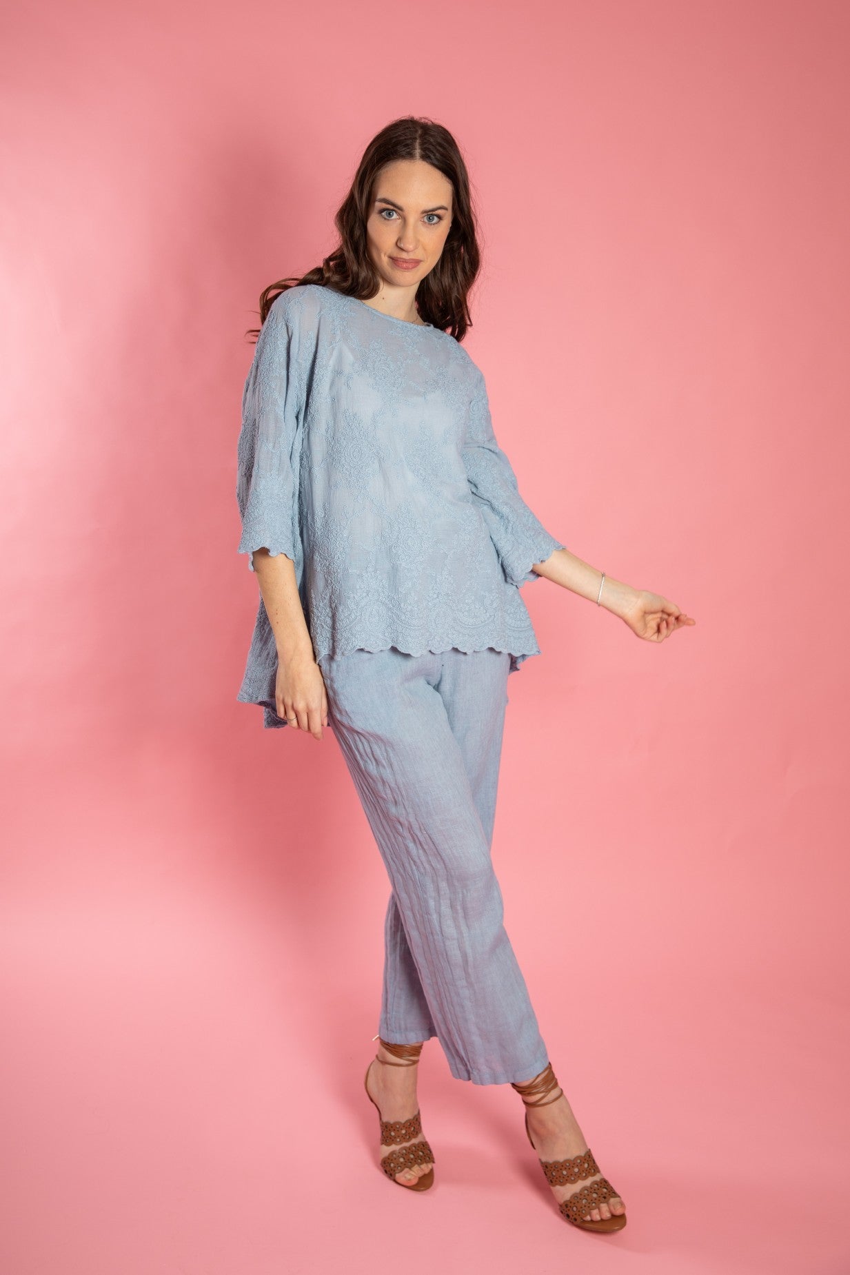 Peach Blouse 
