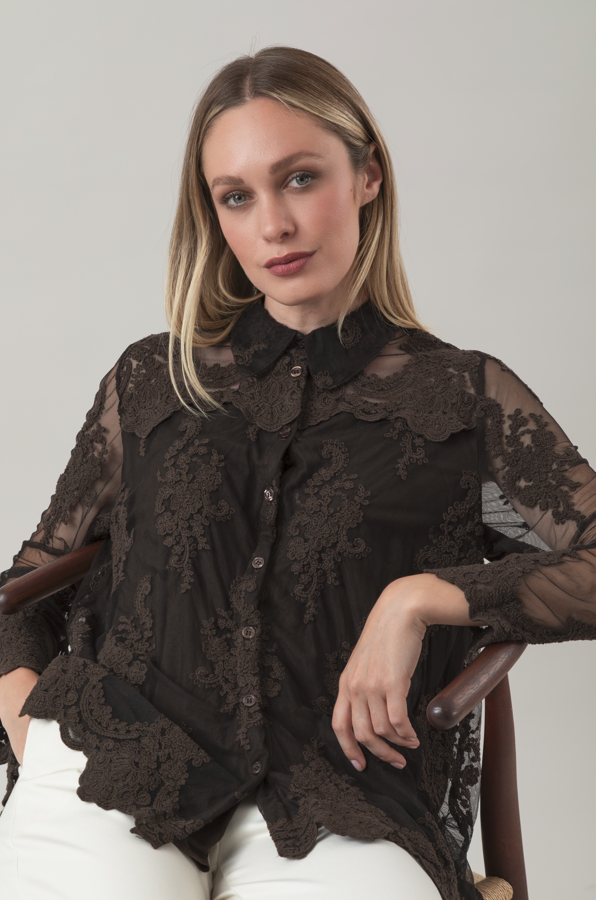 CHEMISE OVER PARISIENNE
