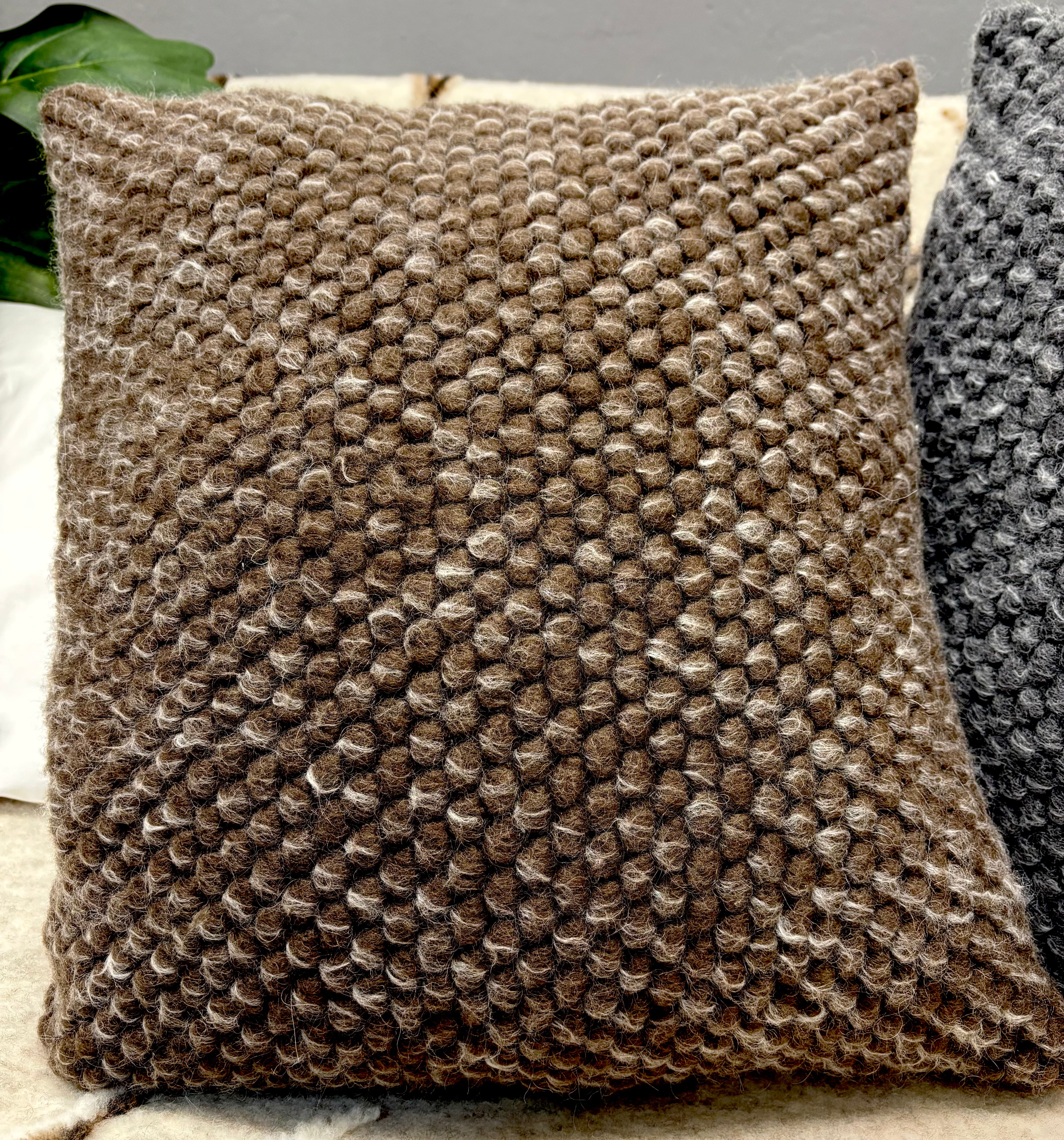 Wool Boccolo Cushion Cover