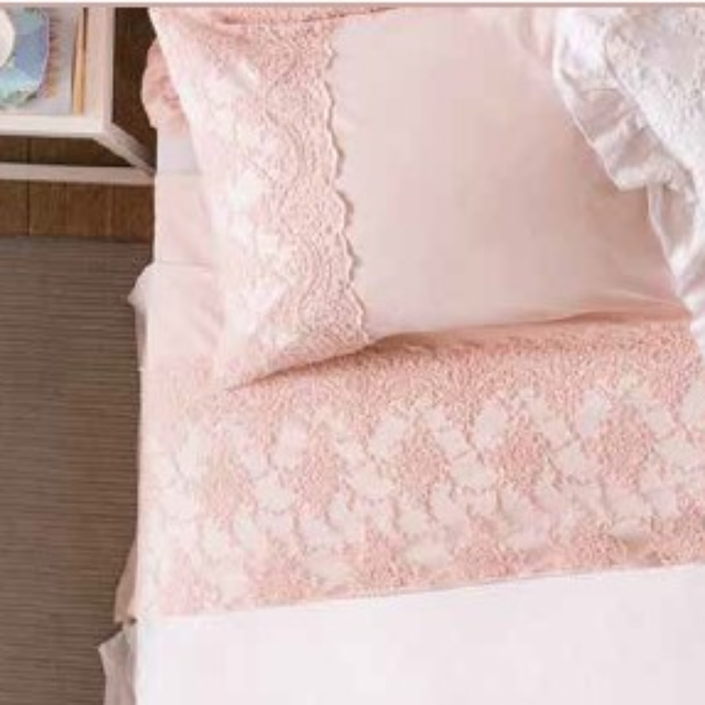 Pair of Corinthian pillowcases