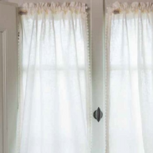 Load image into Gallery viewer, Pair of Bon Ton curtains
