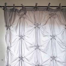 Load image into Gallery viewer, Imperial Curtain in Delavè Cotton
