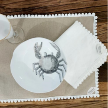 Load image into Gallery viewer, Set of 2 Bon Ton Placemats in Waxed Linen
