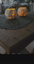 Load and play video in Gallery viewer, Tea Light Lace Candle
