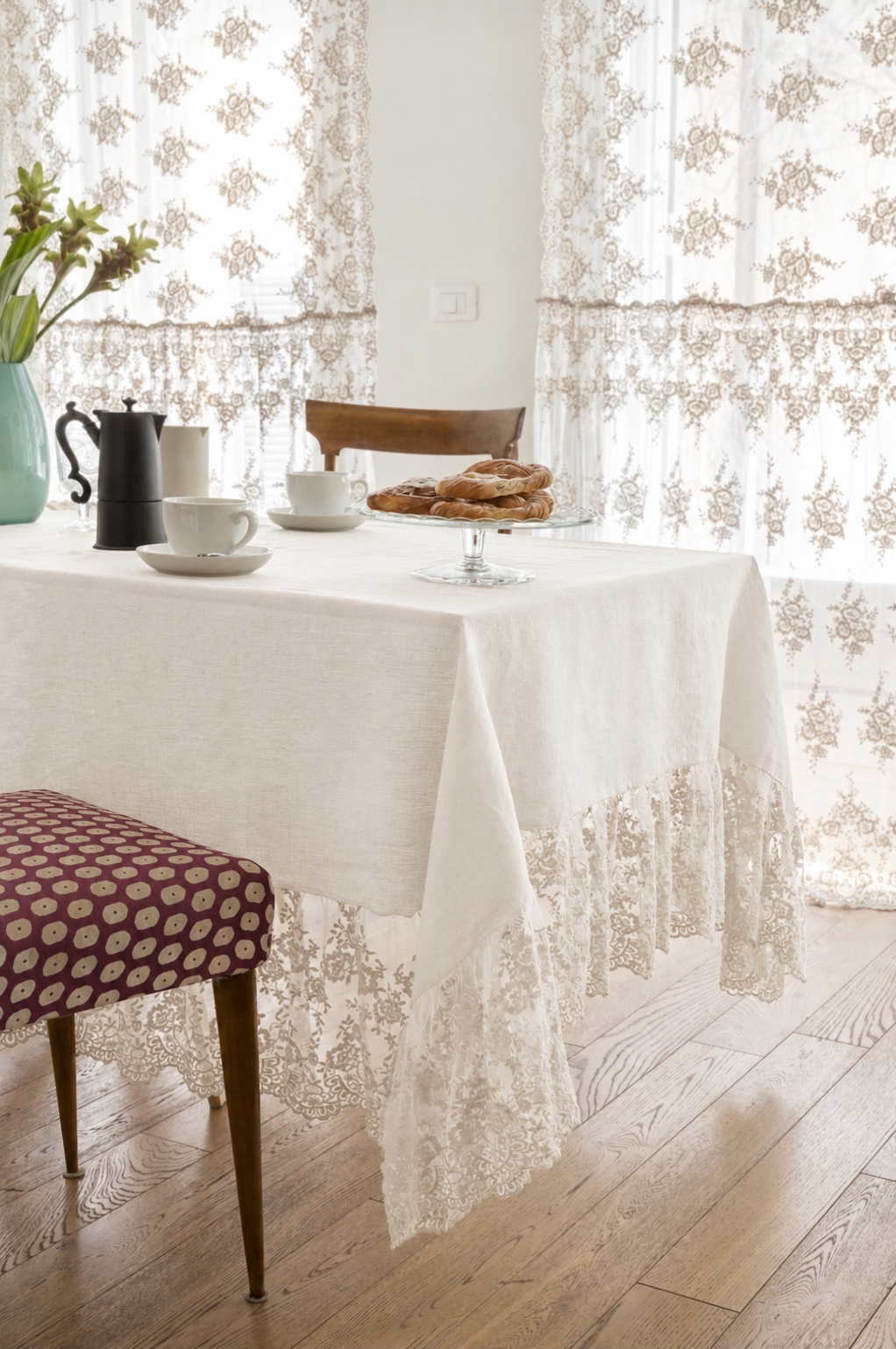 Provencal Linen Tablecloth