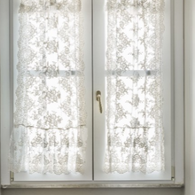 Load image into Gallery viewer, Pair of Provence Lace Curtains
