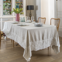 Load image into Gallery viewer, Corinthian Volant Tablecloth
