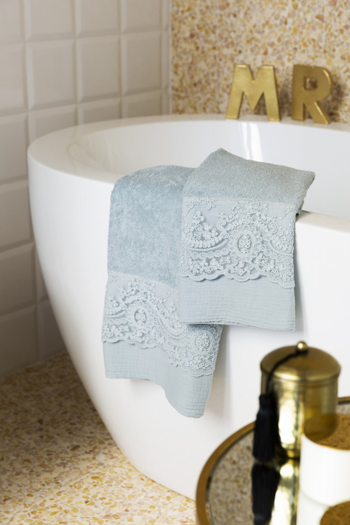 Urban Corinthian Towel Pair